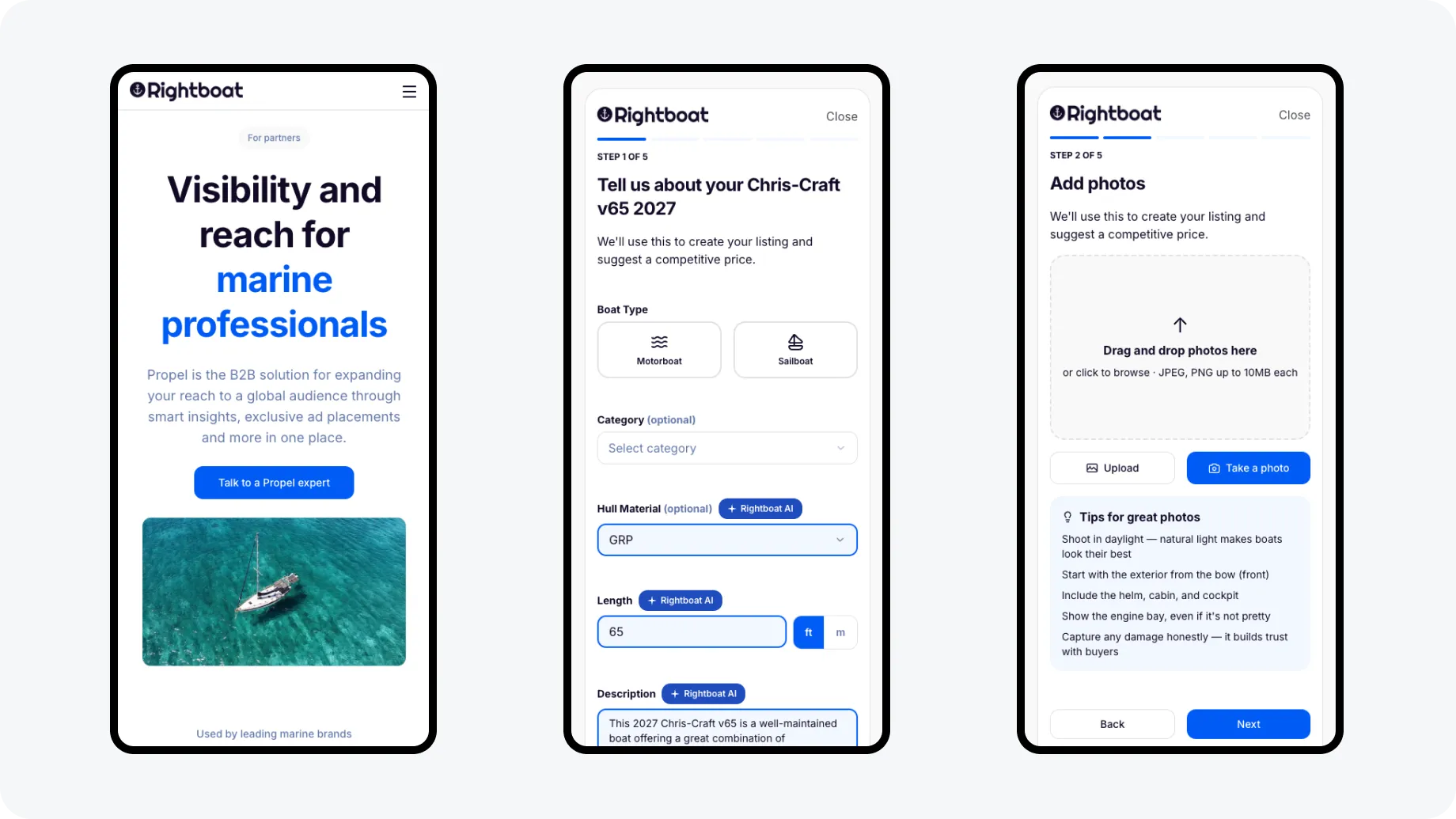 Search on mobile